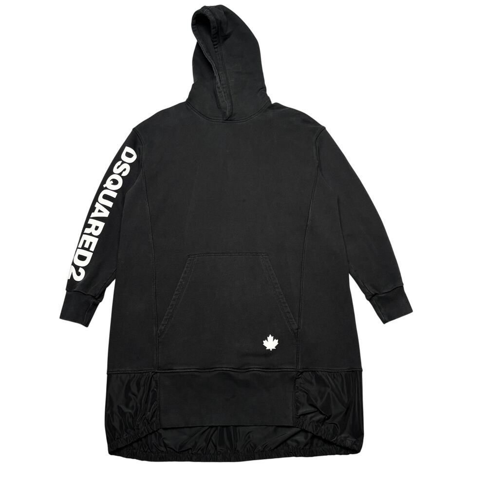 Dsquared2 Brave Kid SRL Cotton Hoodie Dress Youth Kids 14Y